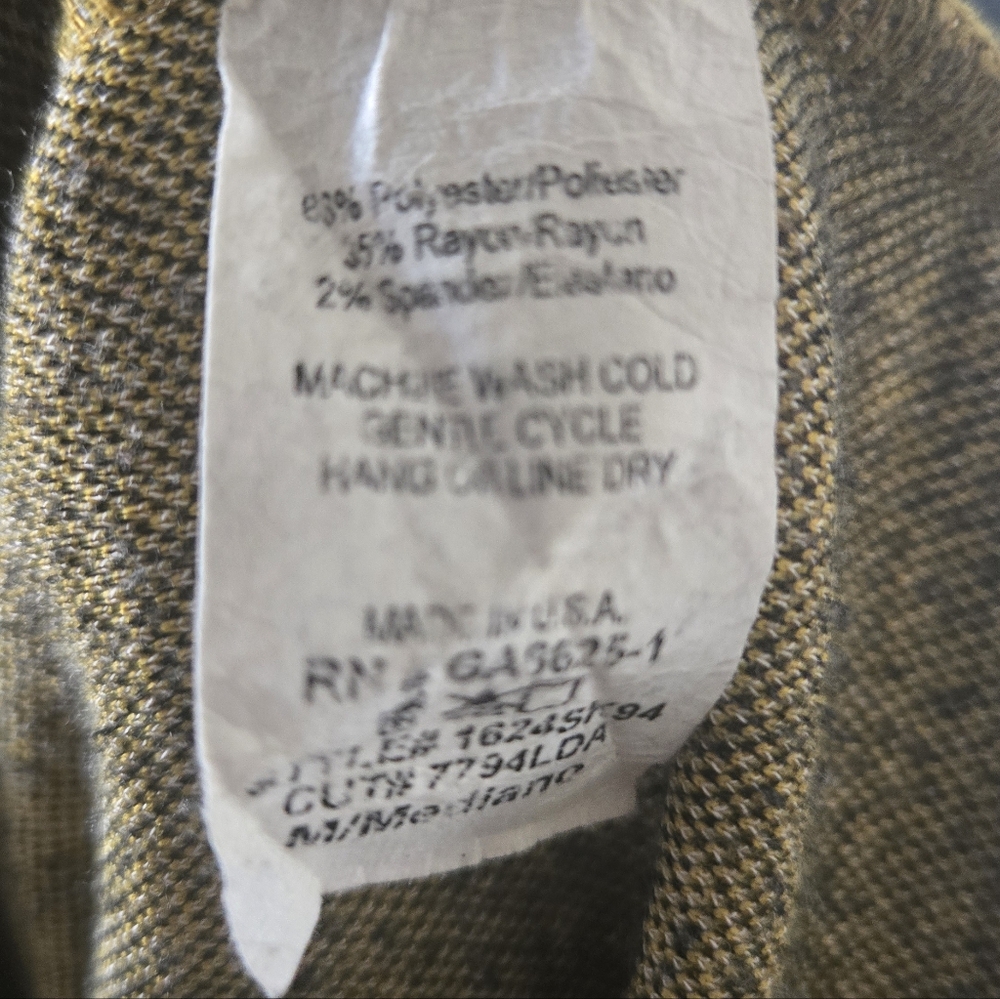 Renee C. Women's Plaid Pull On Skirt High Waist Size M - Picture 3 of 3